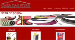 Desktop Screenshot of casadasfitaseperfis.com.br